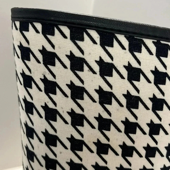 Charlie Paige Tall Houndstooth Riding Boots - Picture 15 of 15